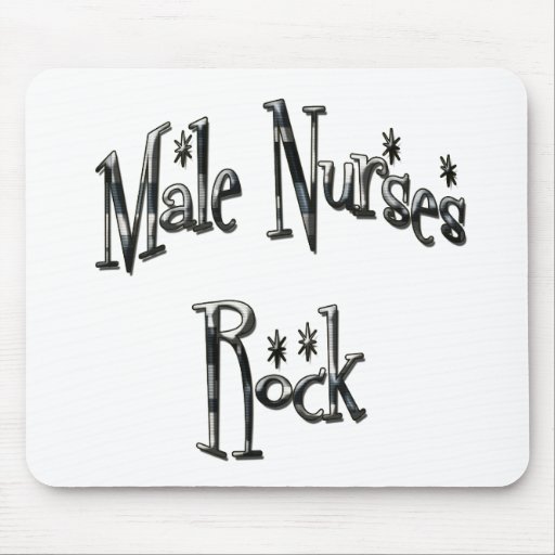 Male Nurses Rock Mousepads