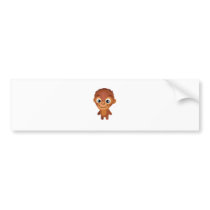 Male Orangutan - My Conservation Park Bumper Stickers