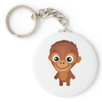 Male Orangutan - My Conservation Park Key Chain
