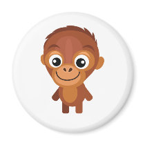 Male Orangutan - My Conservation Park Magnet