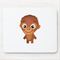 Male Orangutan - My Conservation Park Mouse Pads