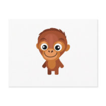 Male Orangutan - My Conservation Park Post Cards