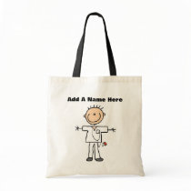 Male Stick Figure Nurse T-shirts and Gifts Bag