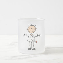 Male Stick Figure Nurse Tshirts and Gifts Coffee Mug