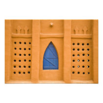 Mali, Segou. Traditional mud brick building