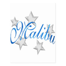 Malibu Beach Fashion Post Cards