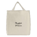 Malibu Princess - Customized embroidered bags