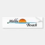 Malibu Sunset Bumper Sticker