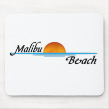 Malibu Sunset Mouse Pad