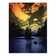 Maligne-Lake. Canada.  Postcard