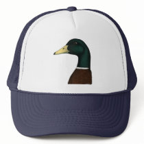 Mallard Drake Head Hats