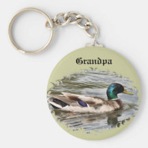 Mallard Duck Key Chain