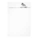 mallard pencil personalized stationery