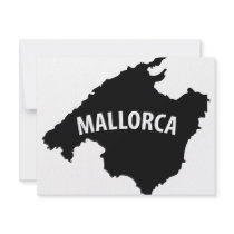 mallorca spain contour icon