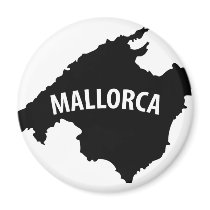 mallorca spain contour icon