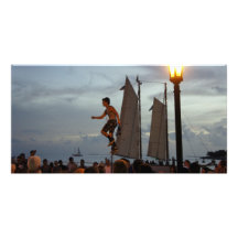 Mallory Square Custom Photo Card