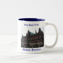 Malmö Sweden - City Hall Coffee Mug