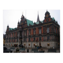 Malmö Sweden - City Hall Postcard