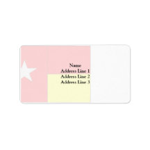 Malo Les Bains Nord-France, France flag Personalized Address Label
