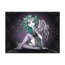 Malory Cute Little Tattoo Angel Postcard