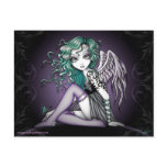 Malory Cute Little Tattoo Angel Postcard
