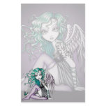 "Malory" Cute Tattoo Violet Angel Art Stationery