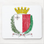 Malta Coat Of Arms Mouse Pad
