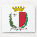 Malta Coat Of Arms Mouse Pad