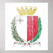 Malta Coat Of Arms Posters
