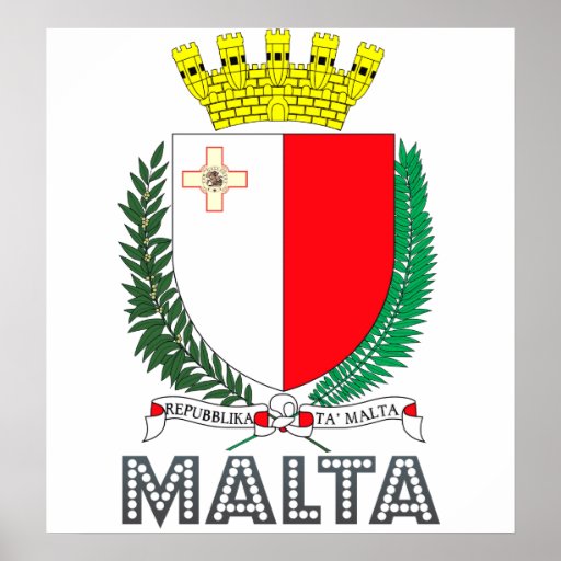 Malta Coat of Arms Posters