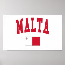 Malta College Style Poster