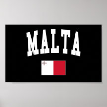 Malta College Style Poster