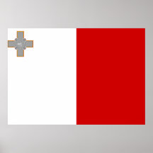 Malta Flag Print