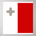 Malta High quality Flag Posters