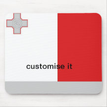 Malta maltese flag mousepad