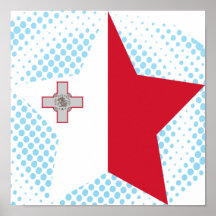 Malta Star Print