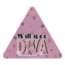 MaltaPoo DIVA Sticker