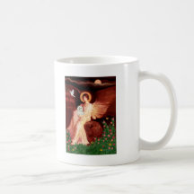 Maltese 11 - Seated Angel Coffee Mug