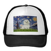 Maltese 11 - Starry Night Trucker Hat