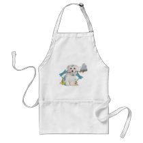 Maltese Butterfly Catcher Gifts Aprons