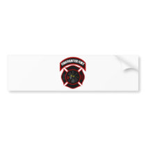 Maltese Cross - Firefighter/EMT Bumper Sticker