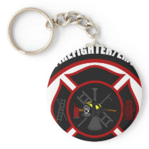 Maltese Cross - Firefighter/EMT Keychain