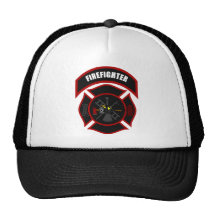 Maltese Cross - Firefighter Mesh Hat