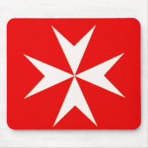 Maltese Cross MOUSE PAD