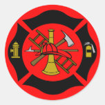 Maltese Cross Sticker 2