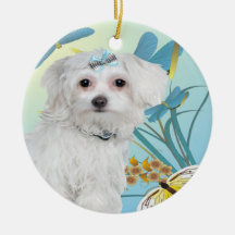 Maltese dragon fly Ornament