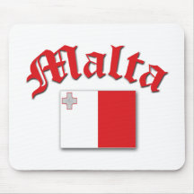 Maltese Flag Mousepads