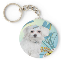 Maltese Perfect Angel Gifts Key Chains