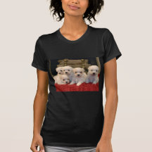 Maltese Puppies for Puppy Lovers Everywhere T Shirts