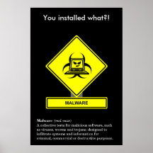 Malware Security Awareness Poster